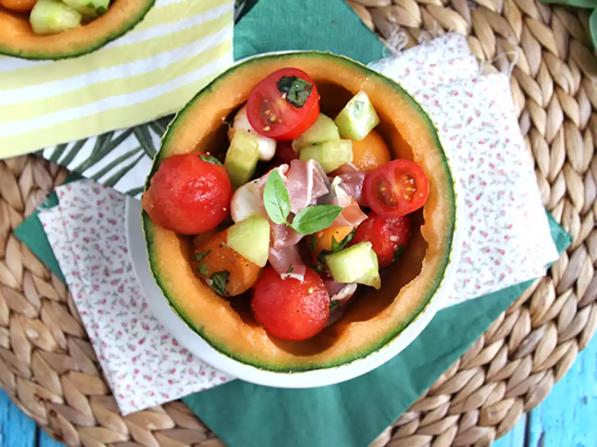Insalata di melone estiva - foto 4