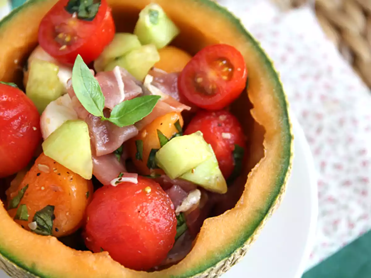 Insalata di melone estiva - foto 5