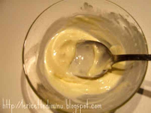 Insalata di patate con gamberi e uova, foto 5