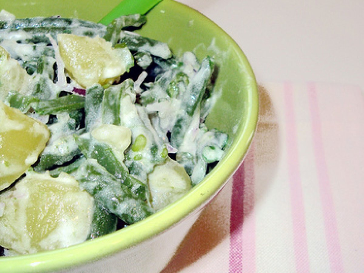 Insalata di patate e fagiolini alla certosa - foto 2