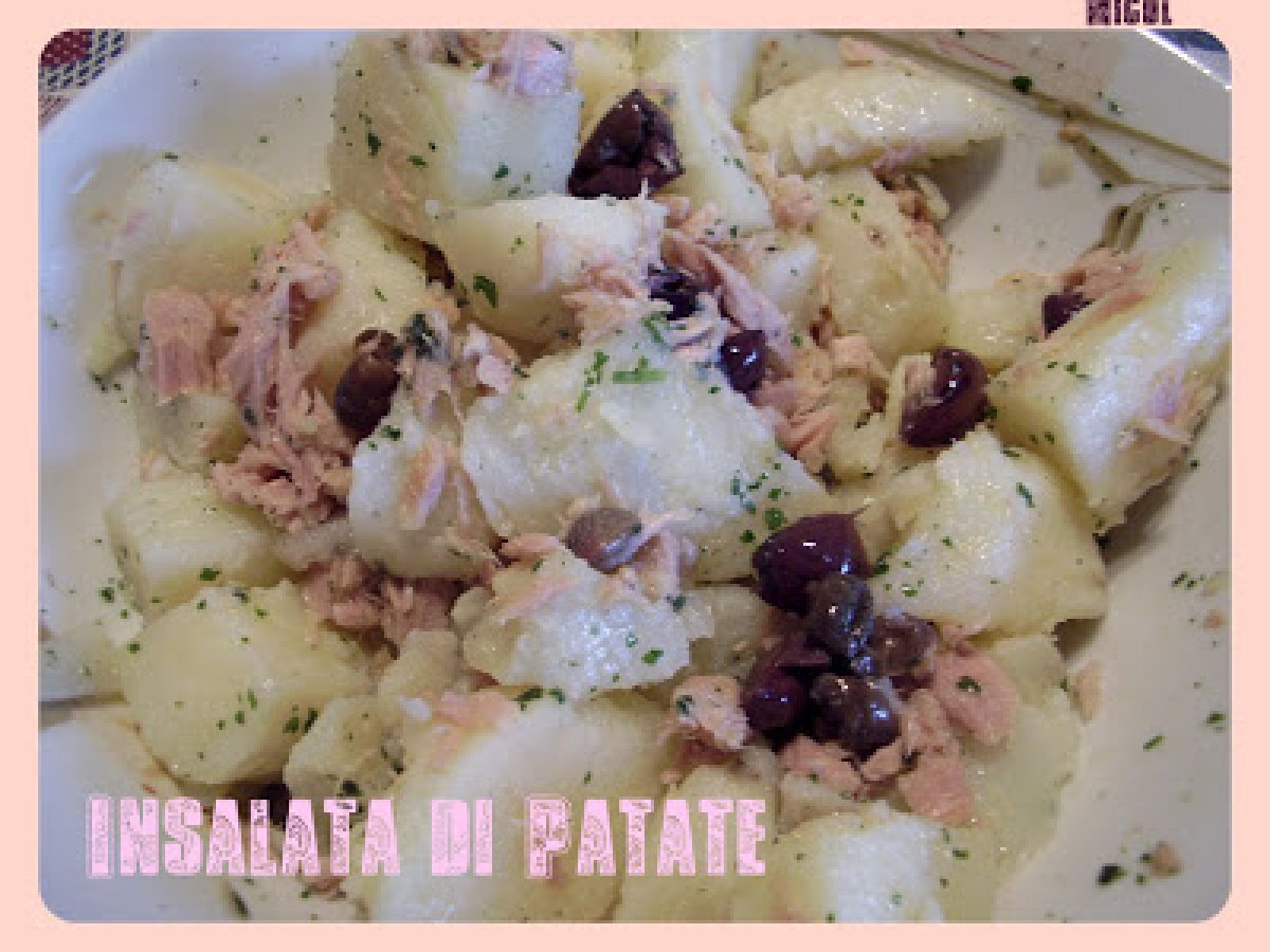 Insalata di Patate e Tonno