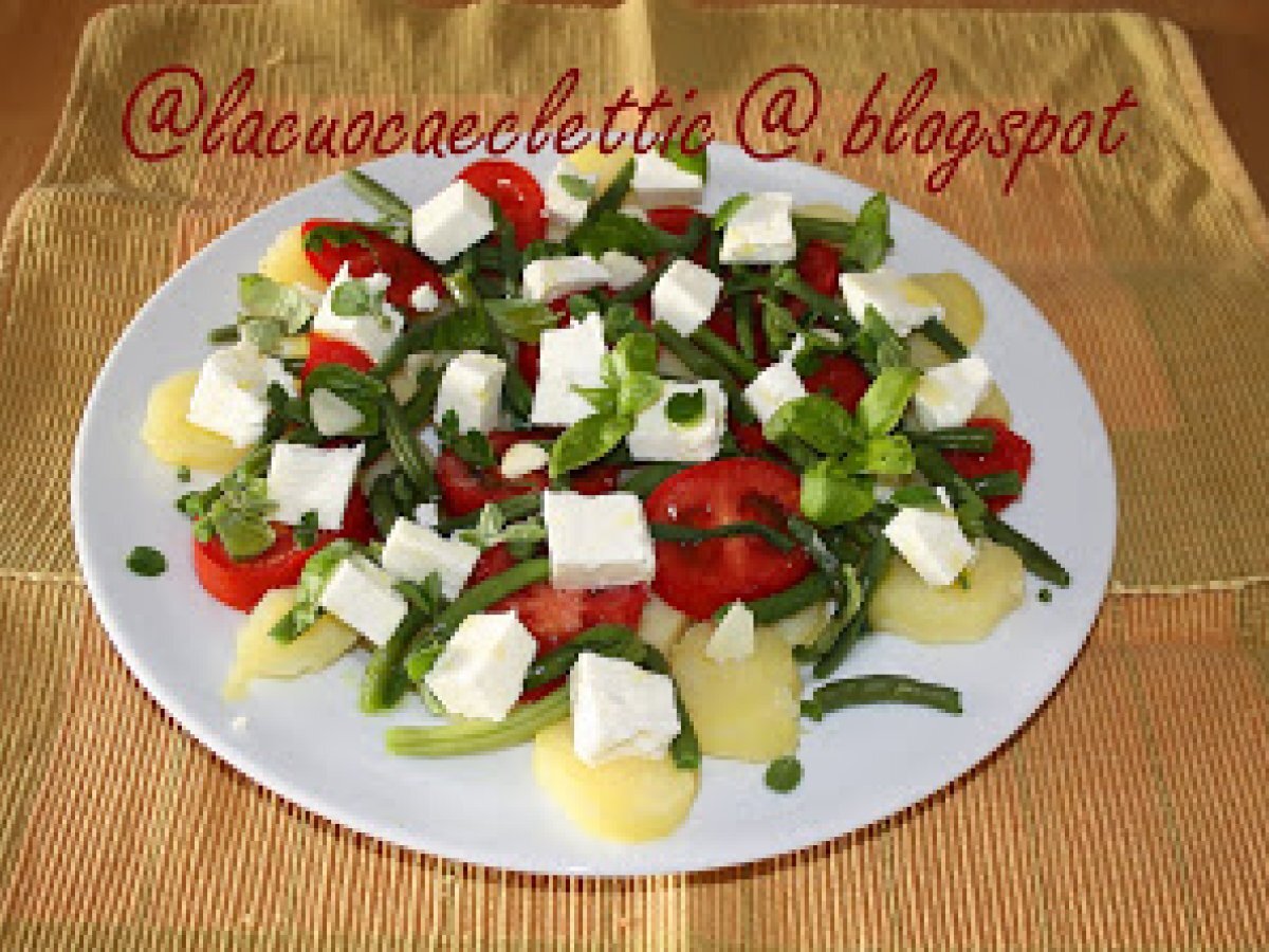 Insalata di patate, fagiolini e feta - foto 2