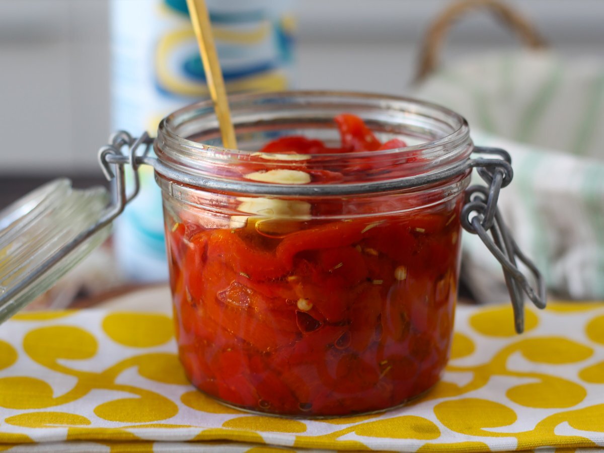 Insalata di peperoni arrostiti in friggitrice ad aria - foto 5