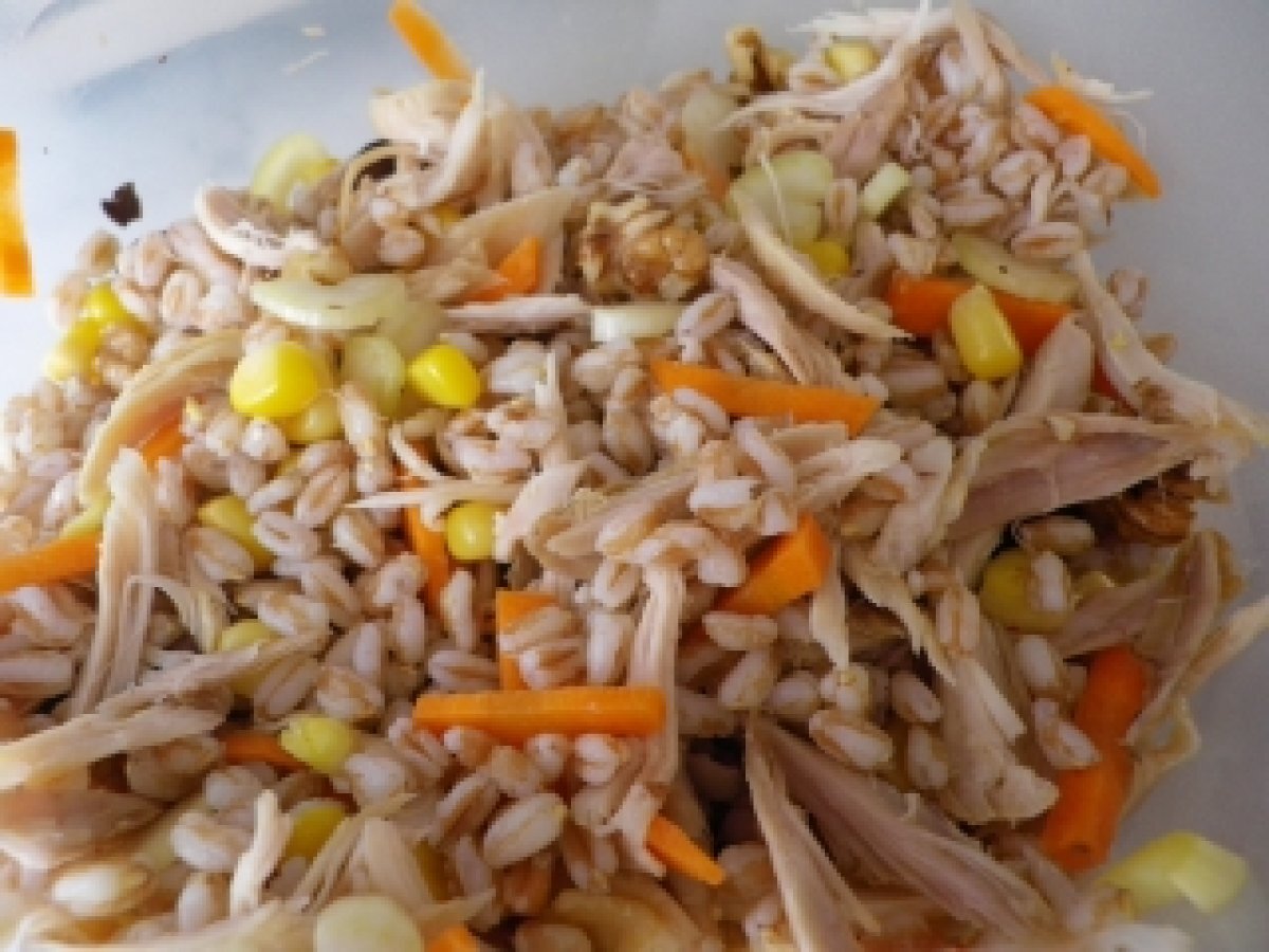 Insalata di pollo e farro - foto 5