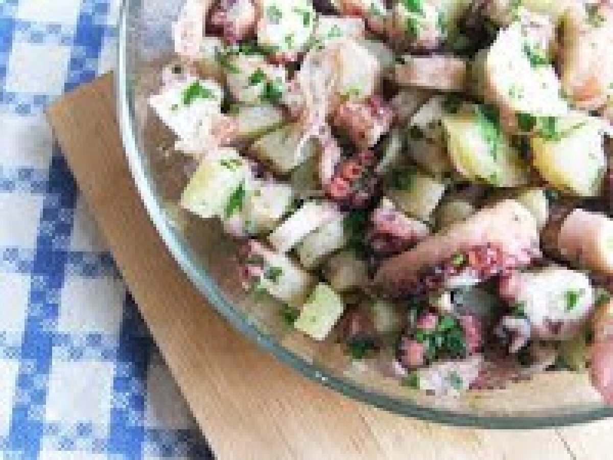 Insalata di polpo e patate