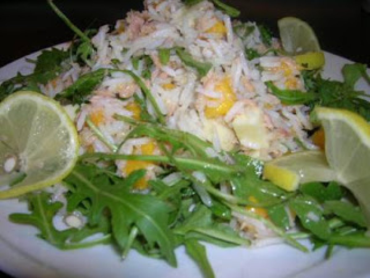 Insalata di riso con mango e rucola - foto 3