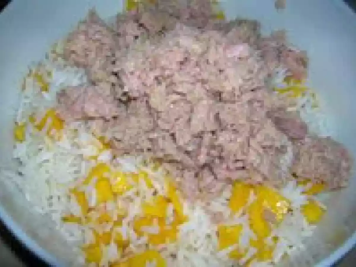 Insalata di riso con mango e rucola - foto 5