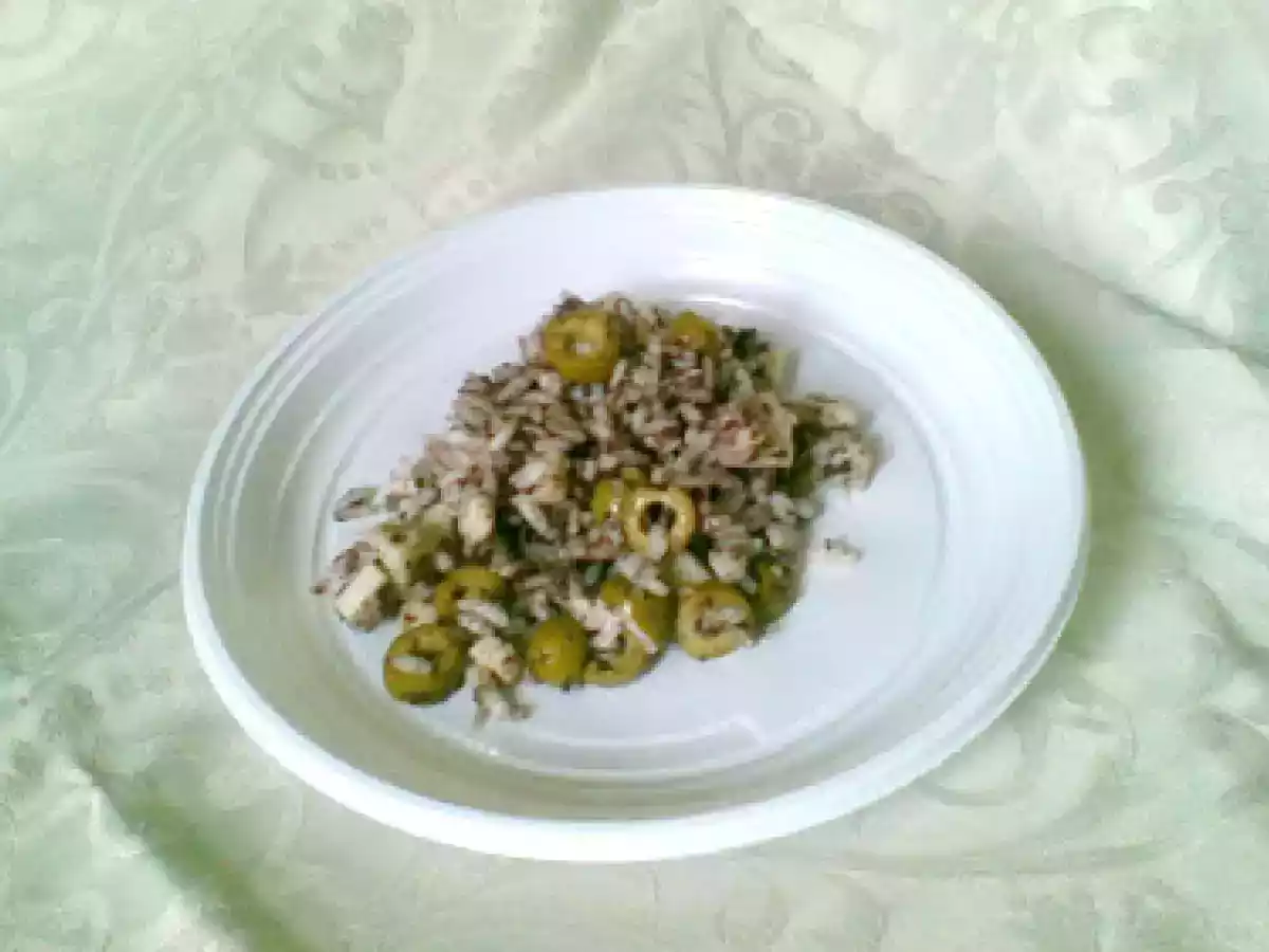 INSALATA DI RISO CON PATE' DI OLIVE - foto 2