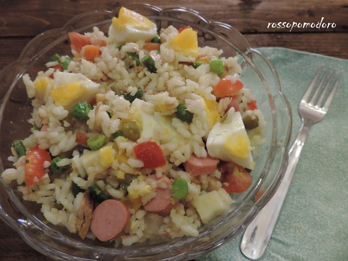 Insalata di riso ricca