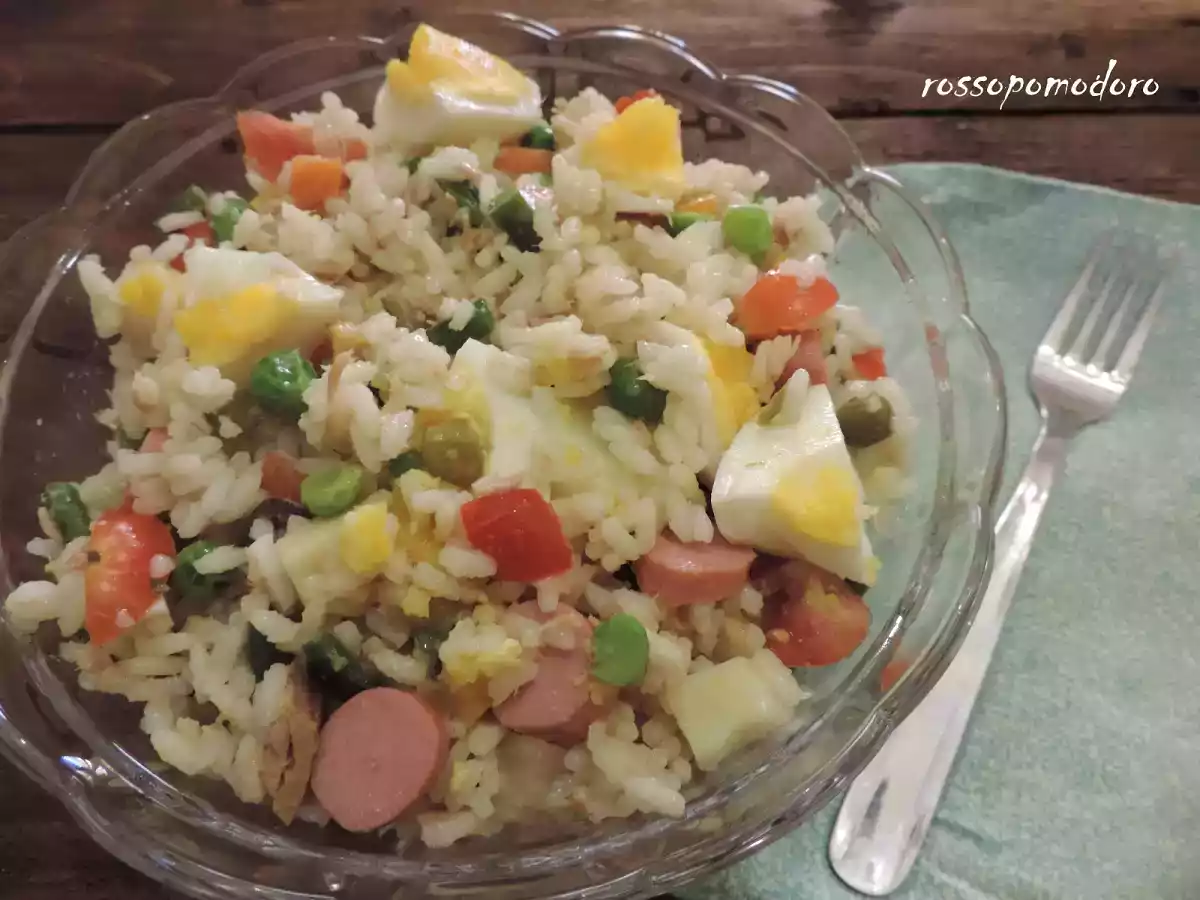 Insalata di riso ricca