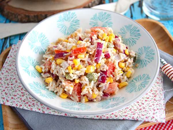 Insalata di riso - Ricetta facile e veloce Insalata di riso - Ricetta facile e veloce