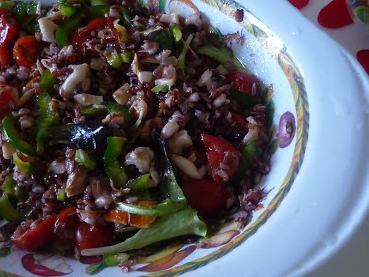 Insalata di Riso Thay Rosso e Frutti di Mare