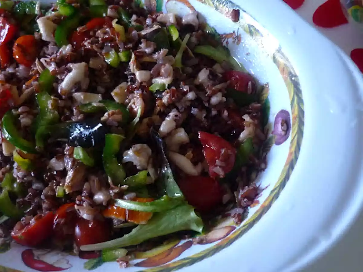 Insalata di Riso Thay Rosso e Frutti di Mare