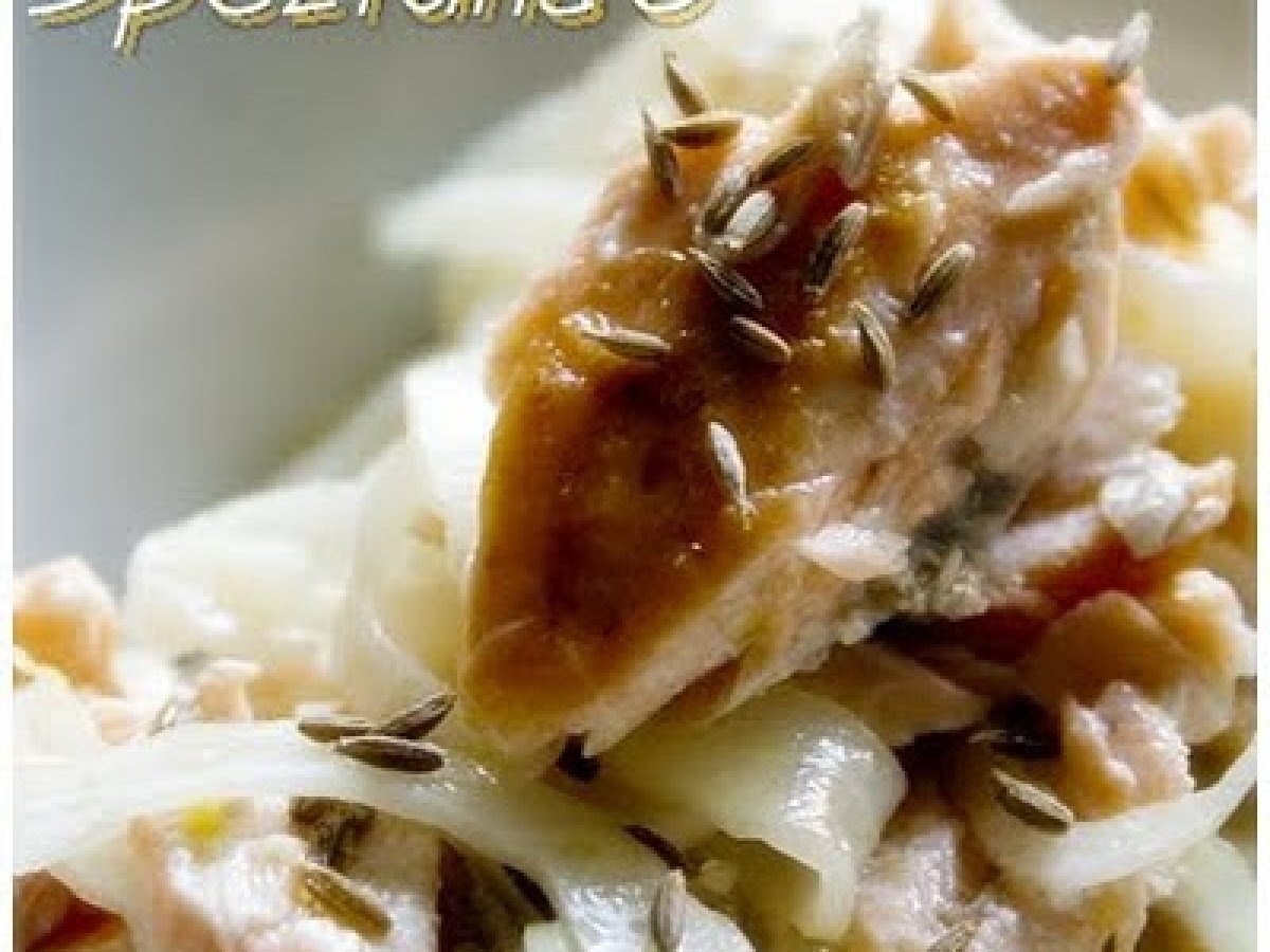 Insalata di salmone e finocchi