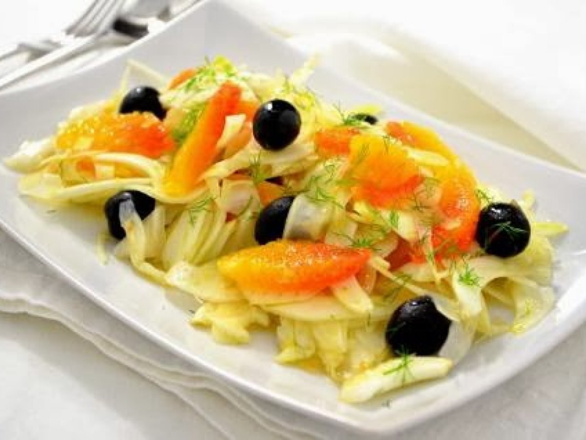 Insalata finocchi e arance