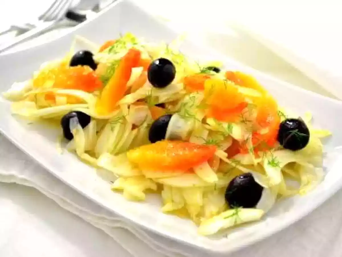 Insalata finocchi e arance