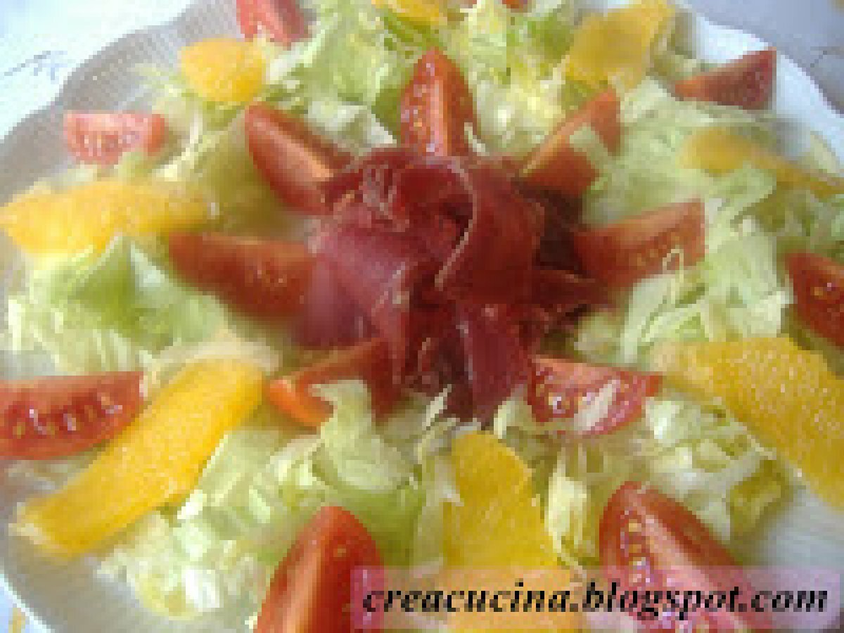 INSALATA LIGHT ARANCE E BRESAOLA - foto 2