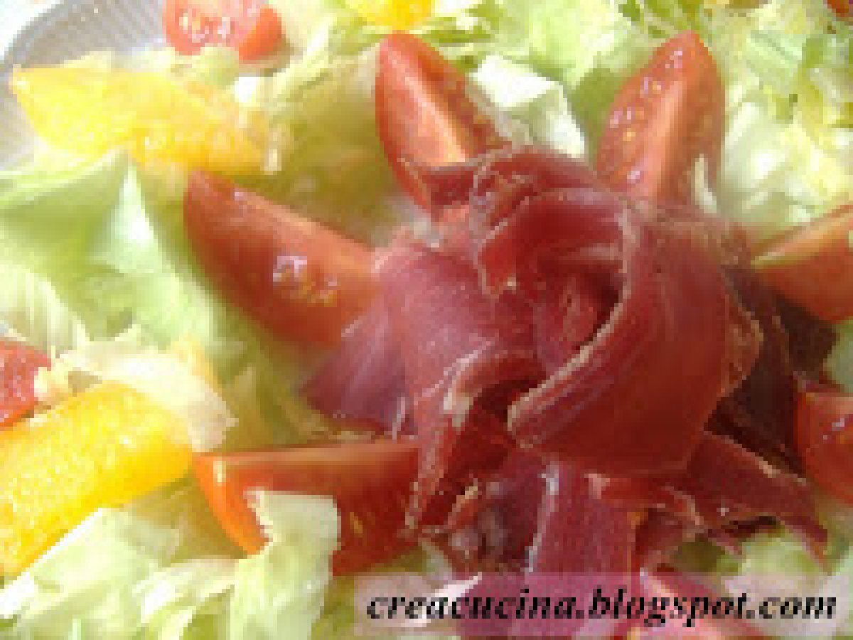 INSALATA LIGHT ARANCE E BRESAOLA - foto 3