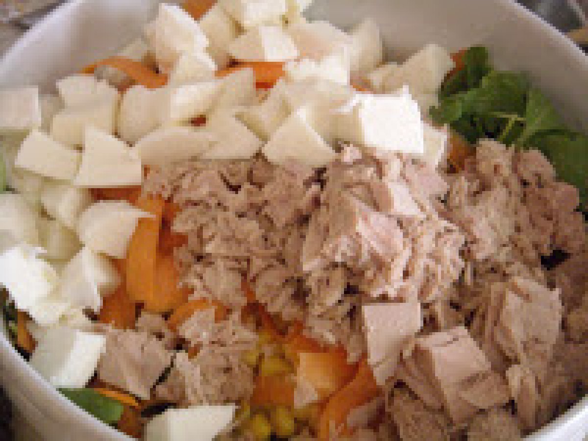 INSALATA MISTA CON TONNO E CANTALUPO - foto 3