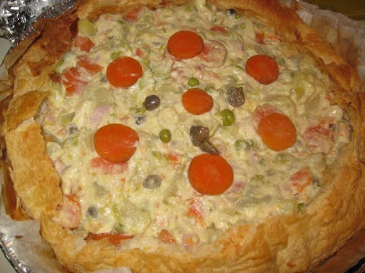 Insalata russa in crosta