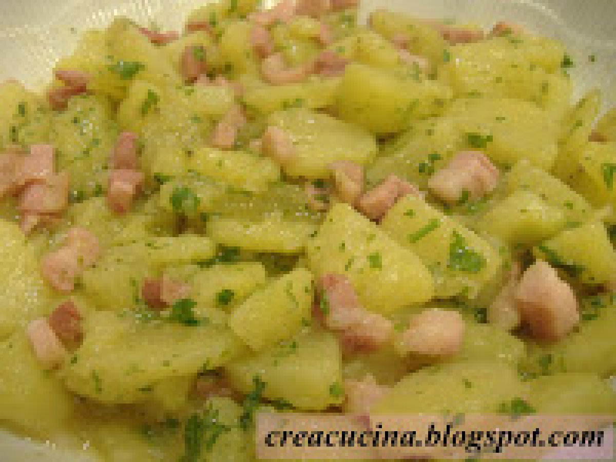 INSALATA TIEPIDA DI PATATE APPETITOSA - foto 5