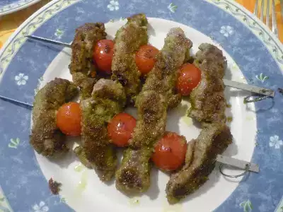 Involtini aromatici di carpaccio