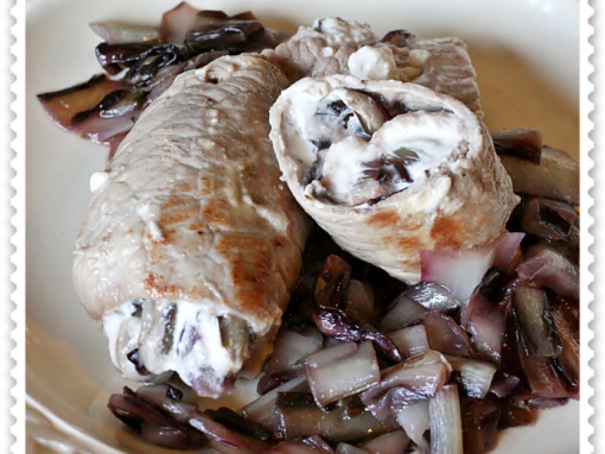 Involtini con radicchio e philly - foto 2