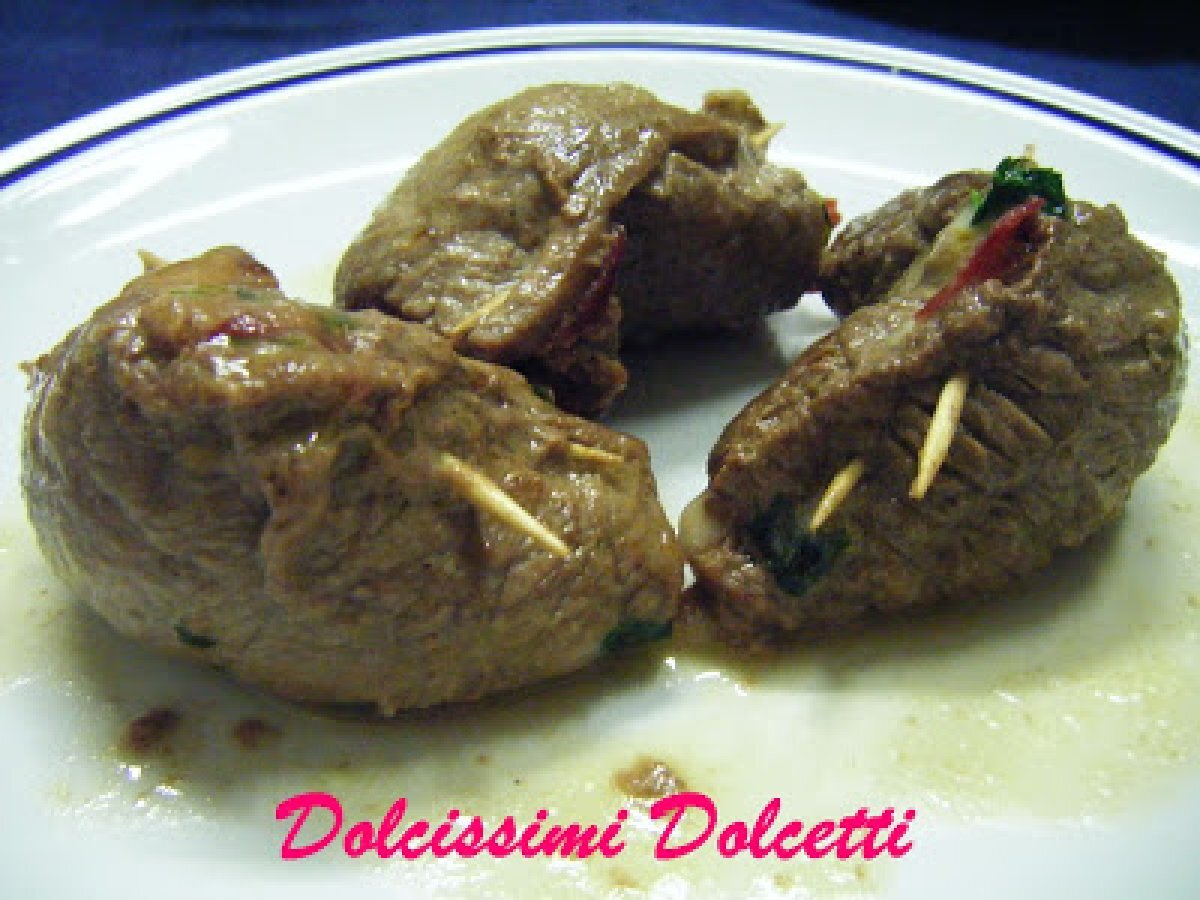 Involtini di carne con bresaola e zucchine - foto 2