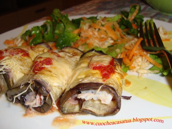 Involtini di melanzane di mamma Maria