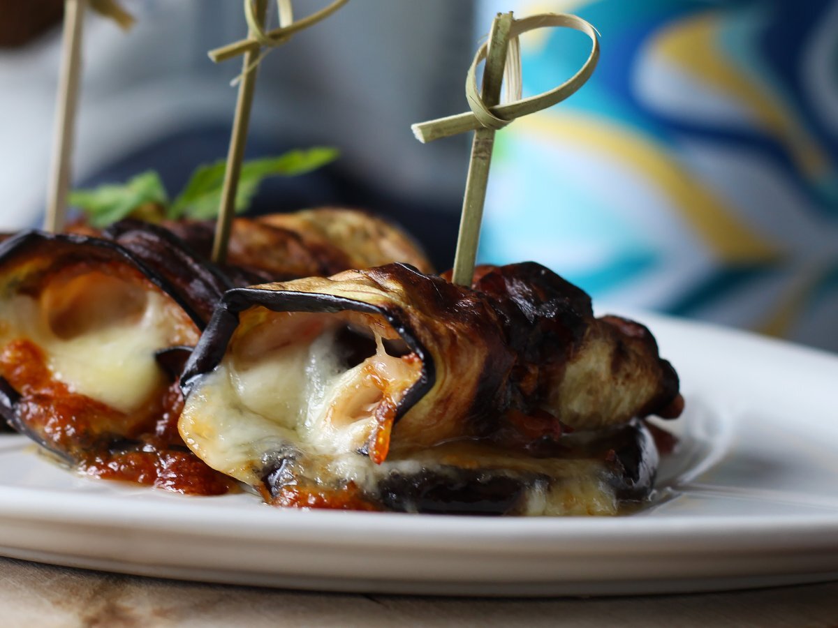 Involtini di melanzane in friggitrice ad aria - foto 4