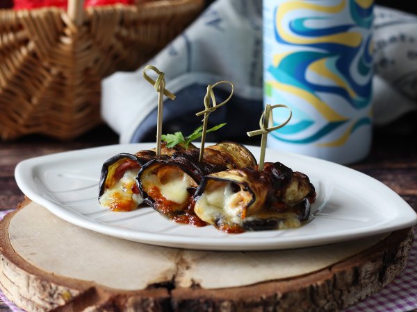 Ricetta Involtini di melanzane in friggitrice ad aria