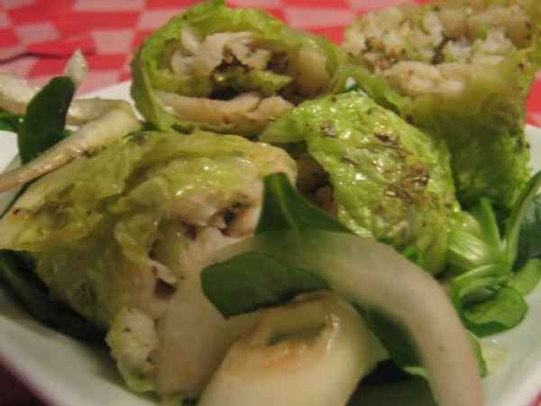 INVOLTINI DI MERLUZZO CON OLIO AROMATIZZATO ALLE NOCI E PISTACCHI secondo ?Dolcipensieri?, foto 4