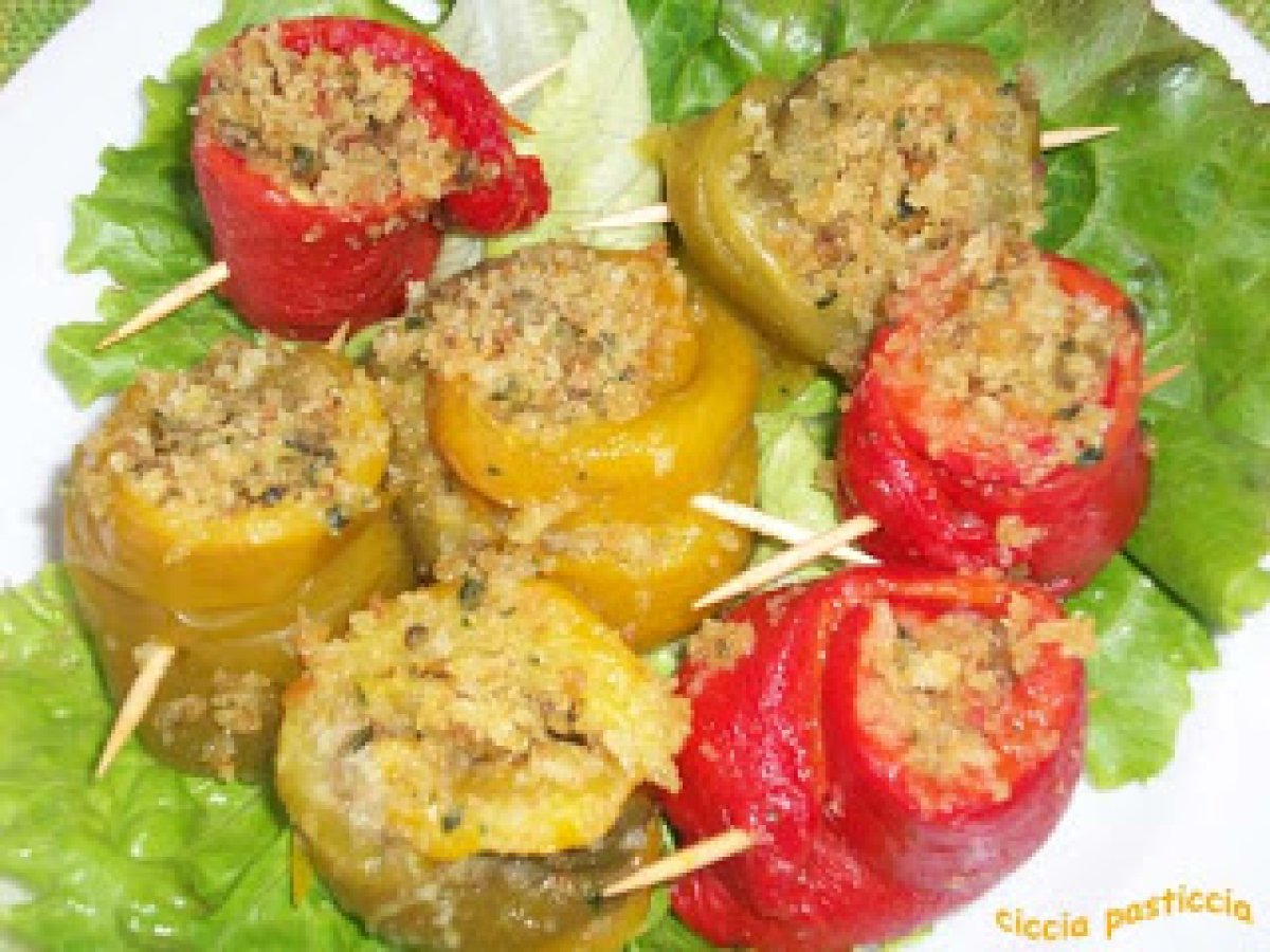 Involtini di peperone