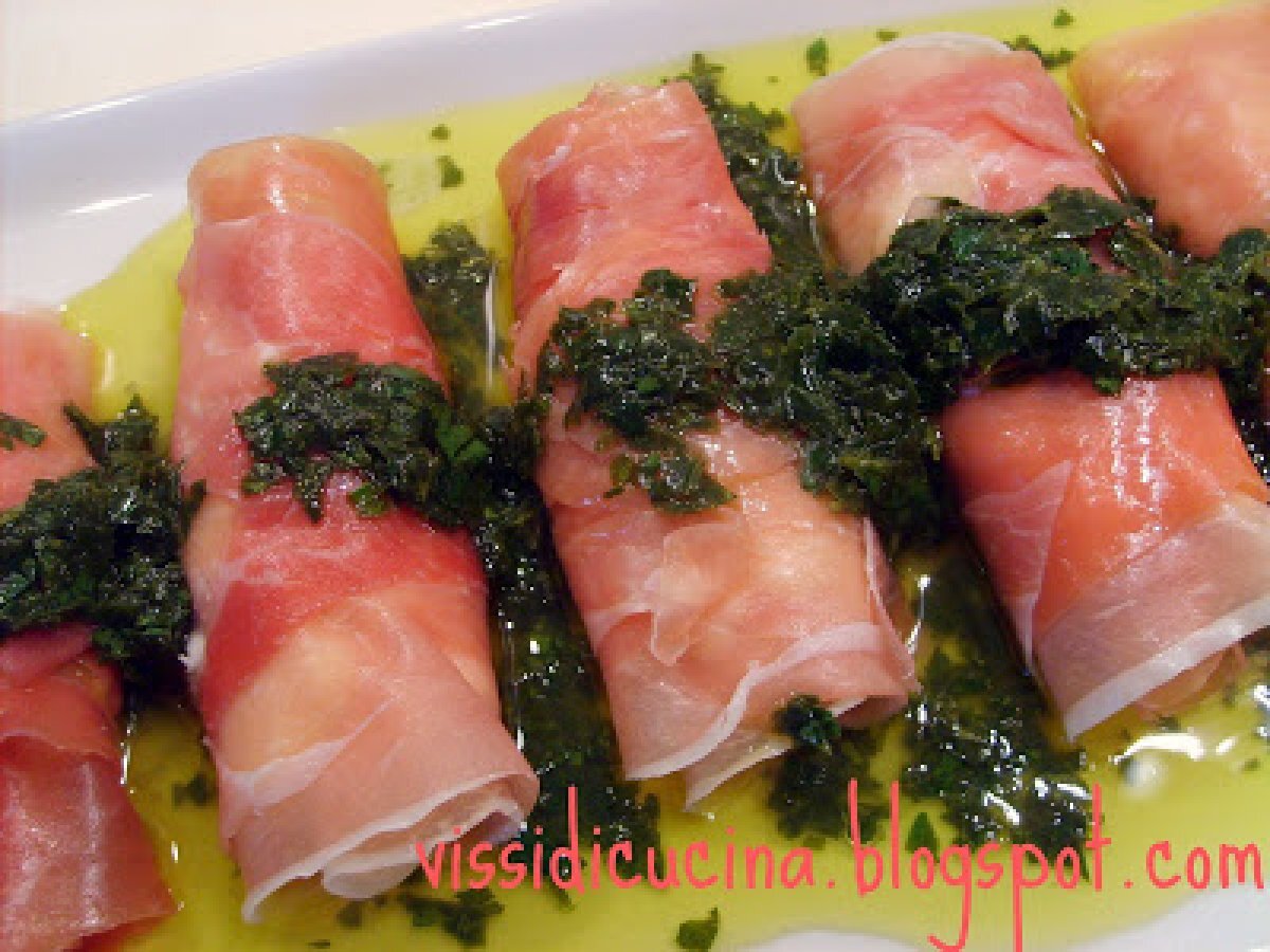 Involtini di prosciutto alla crescenza, foto 1