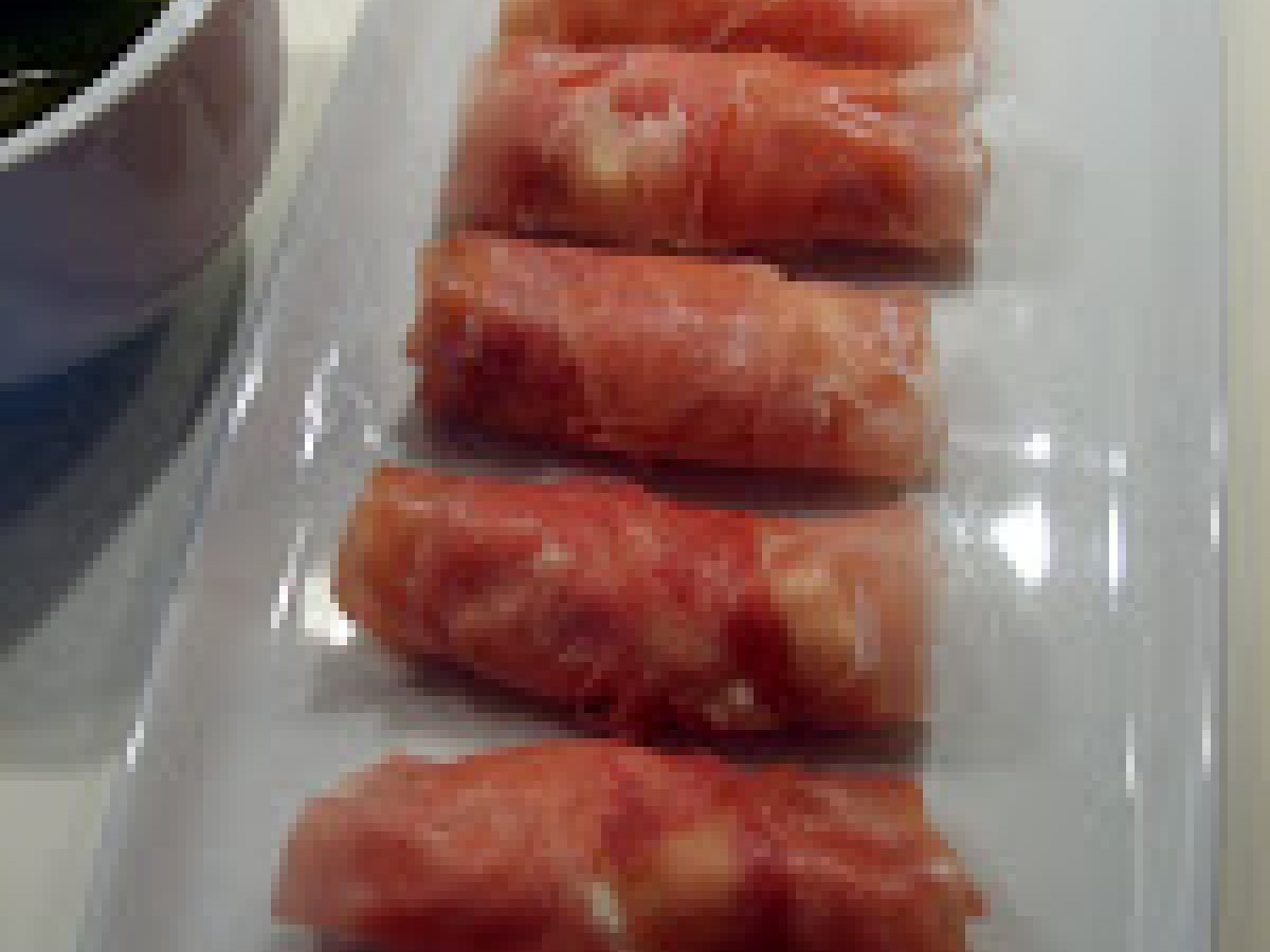 Involtini di prosciutto alla crescenza, foto 2