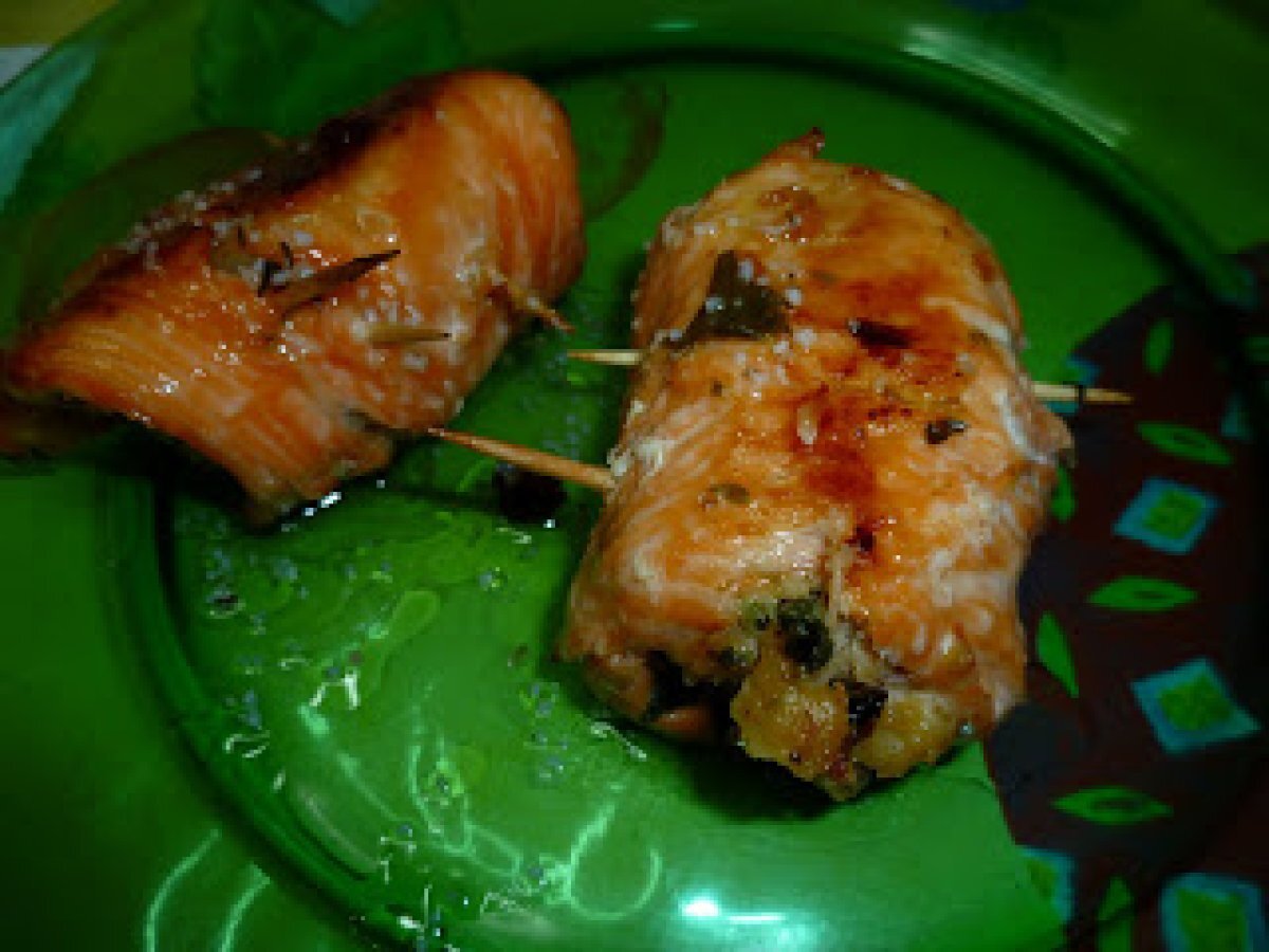 INVOLTINI DI SALMONE