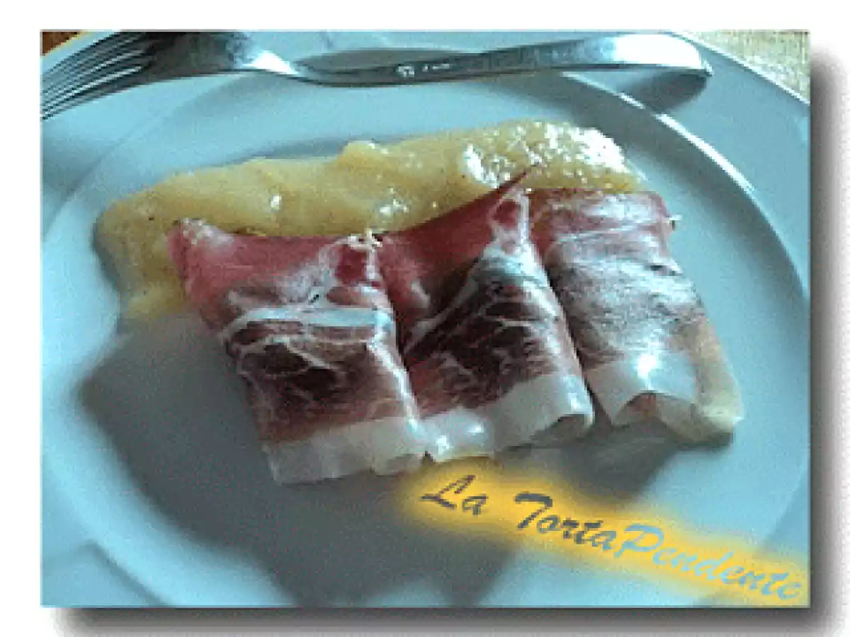 Involtini di speck e prugne con purea di mela per Liberarci dal Maiale!