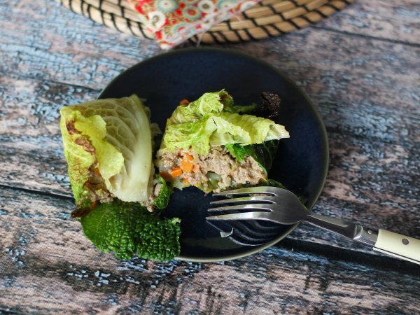 Involtini di verza al forno con carne macinata, foto 3