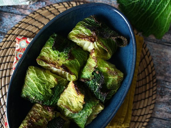 Involtini di verza al forno con carne macinata, foto 7