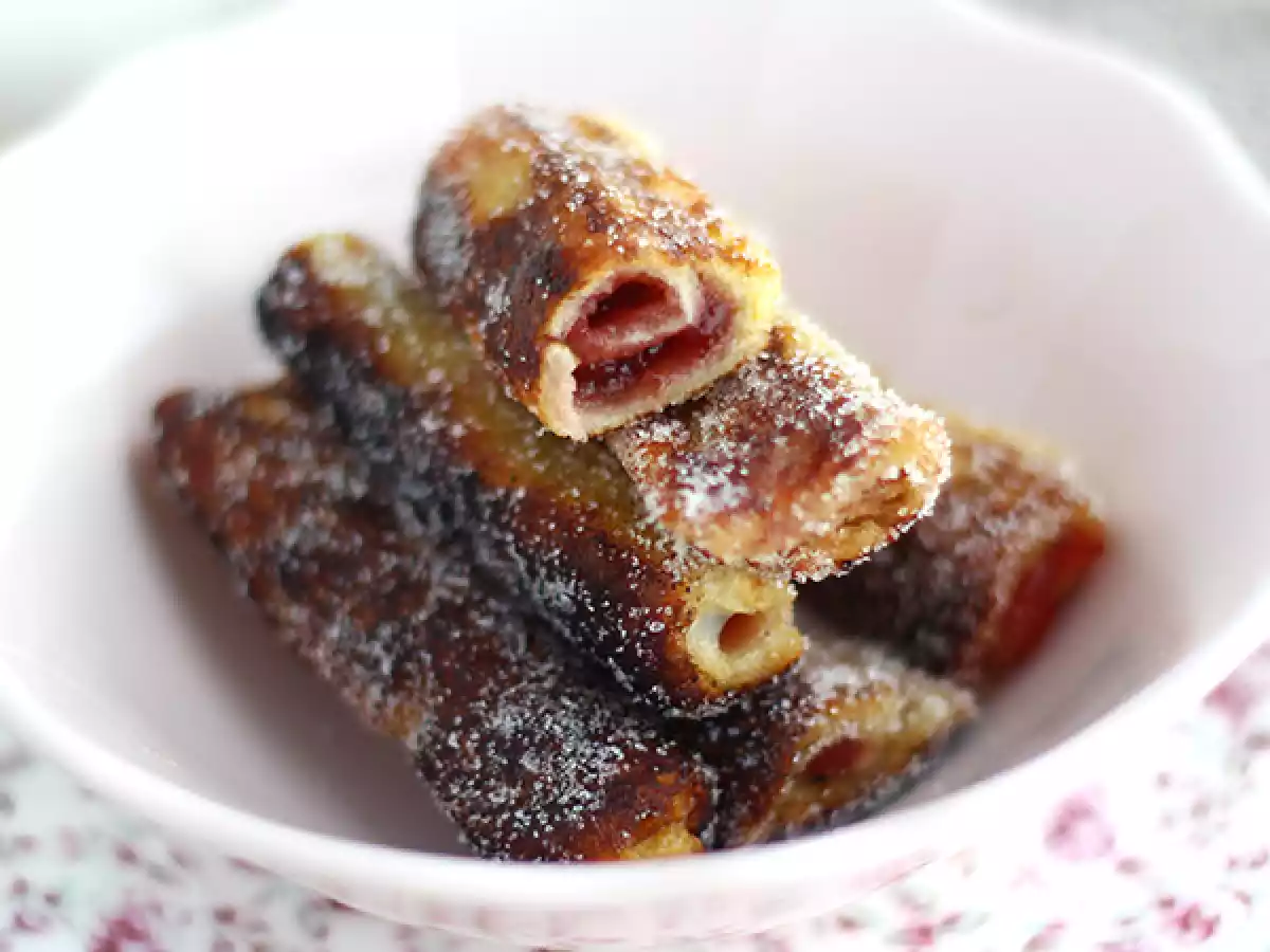 Involtini dolci di pancarré - foto 2