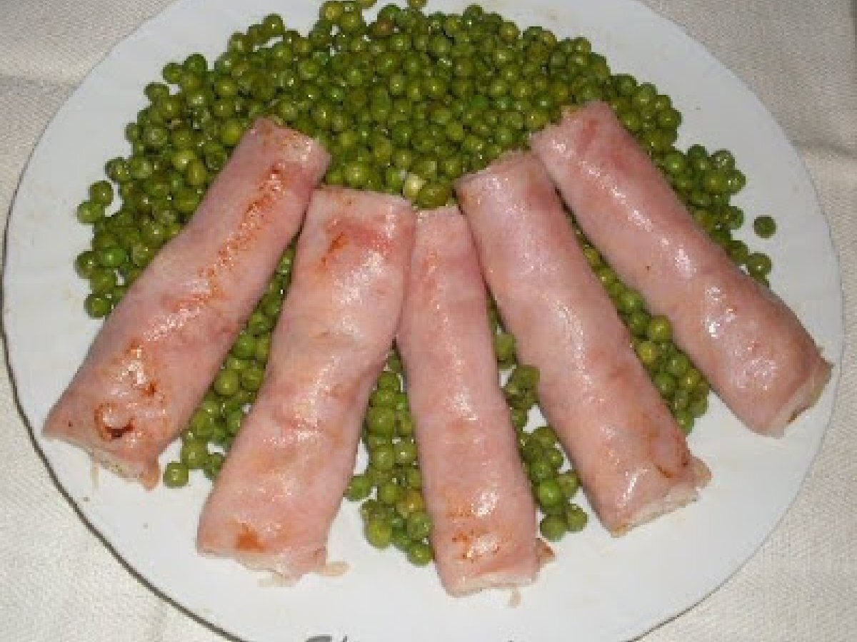 Involtini prosciutto cotto