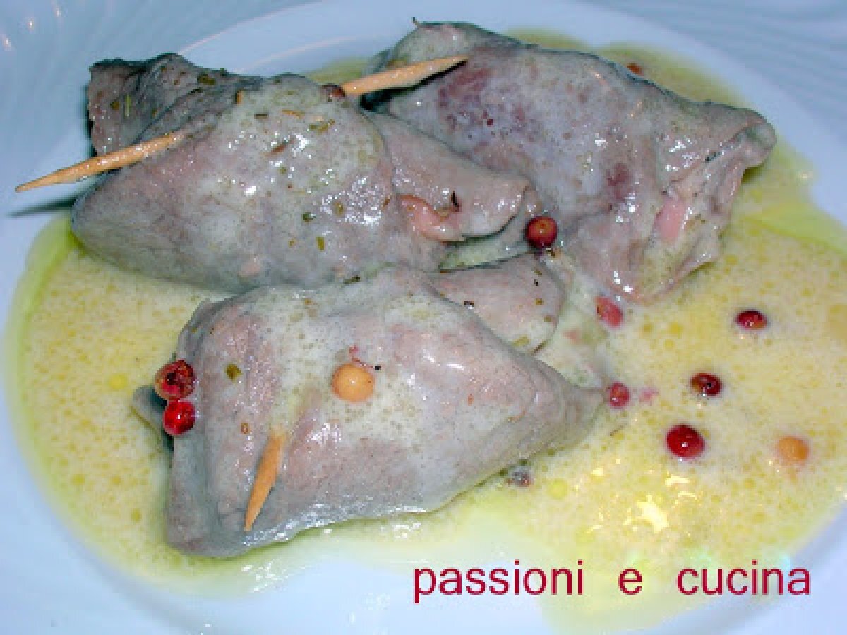 INVOLTINI SAPORITI AL PEPE ROSA