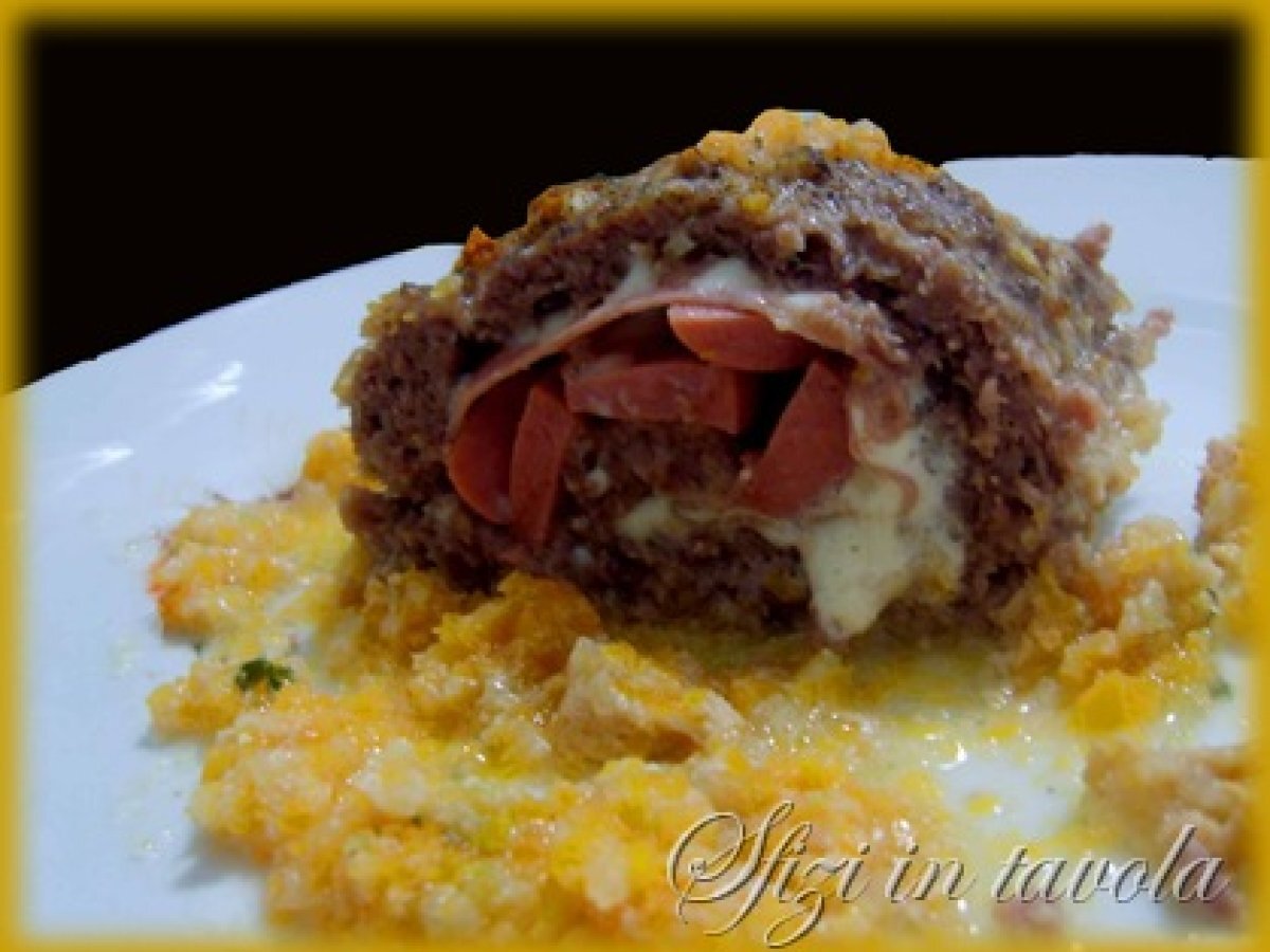 Involtino di polpettone al latte e aromi?
