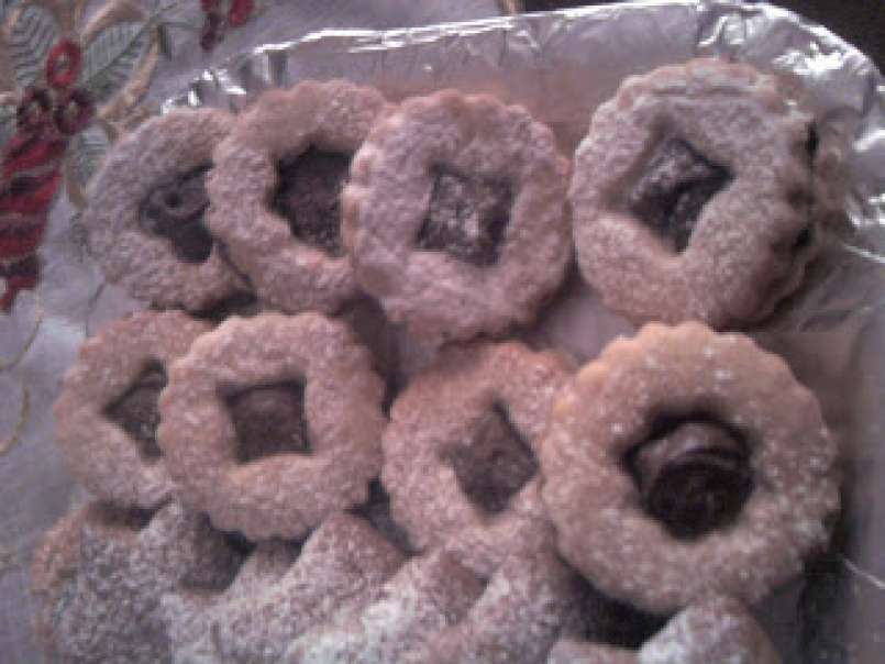 Joyeux Noël..biscottini al cocco, biscotti alle mandorle, foto 4
