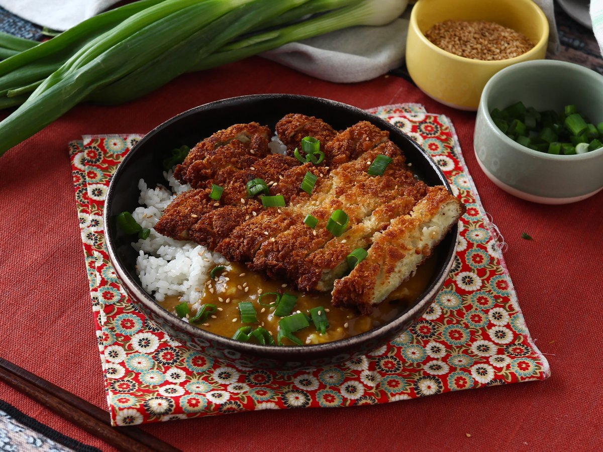Katsu curry vegetariano: melanzane impanate con panko giapponese - foto 6
