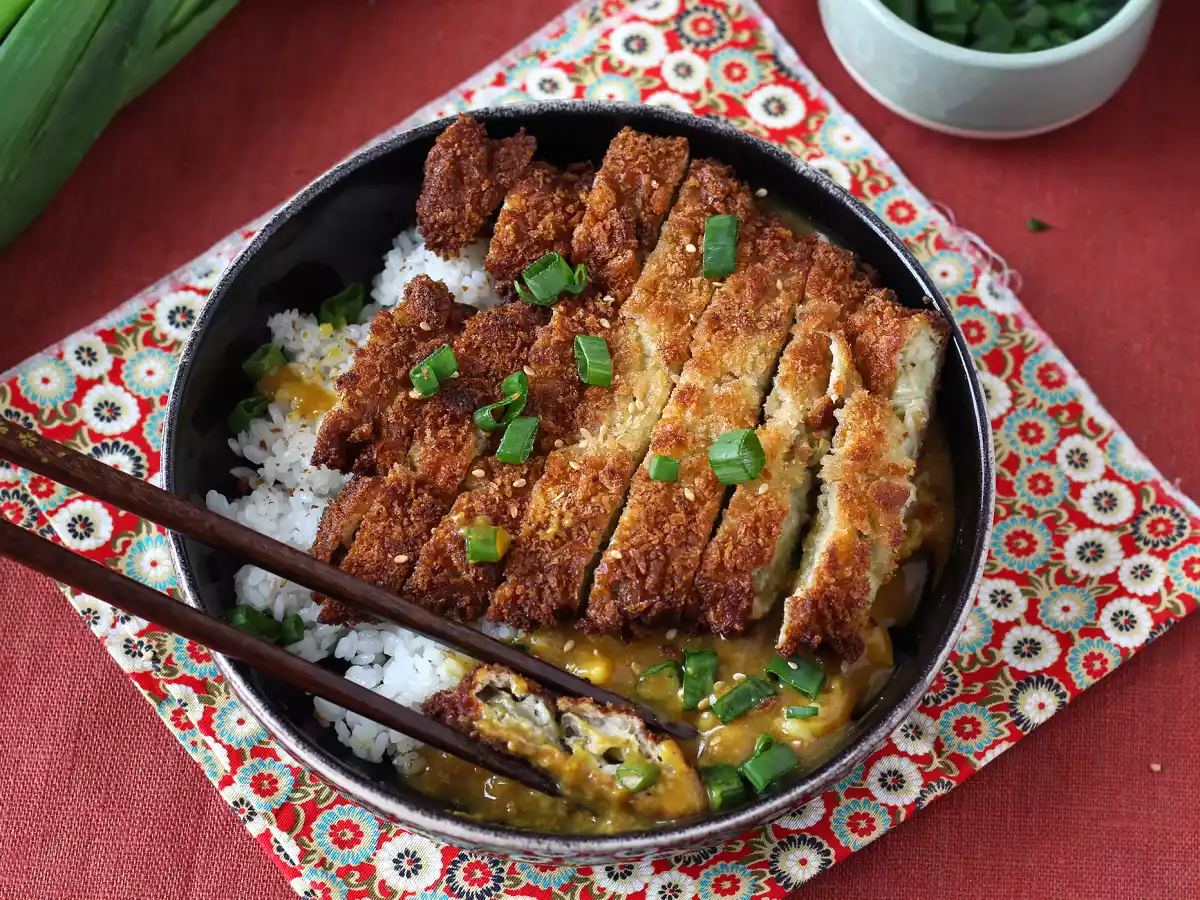 Katsu curry vegetariano: melanzane impanate con panko giapponese - foto 7