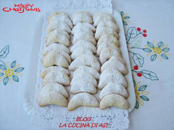 KOURABIEDES BISCOTTI GRECI NATALIZI