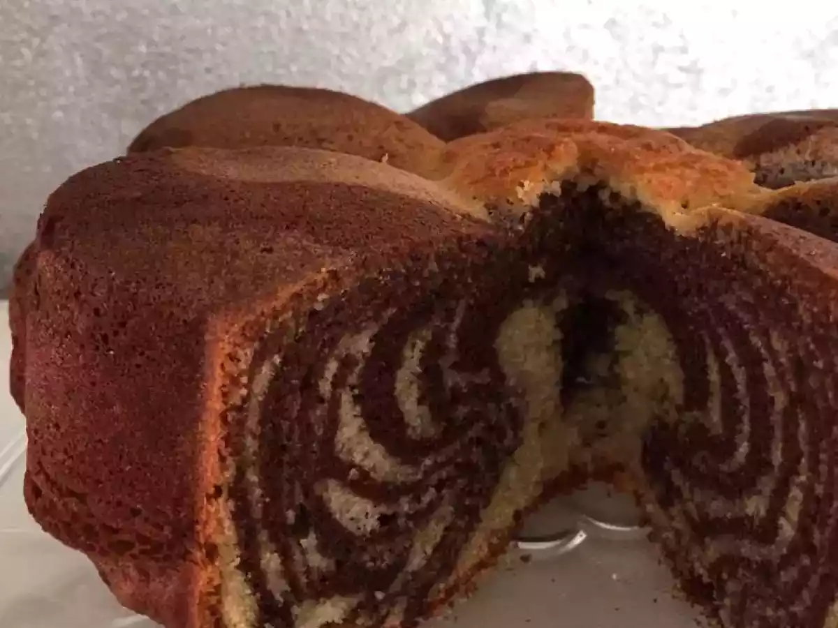 L’apparenza inganna: torta zebrata