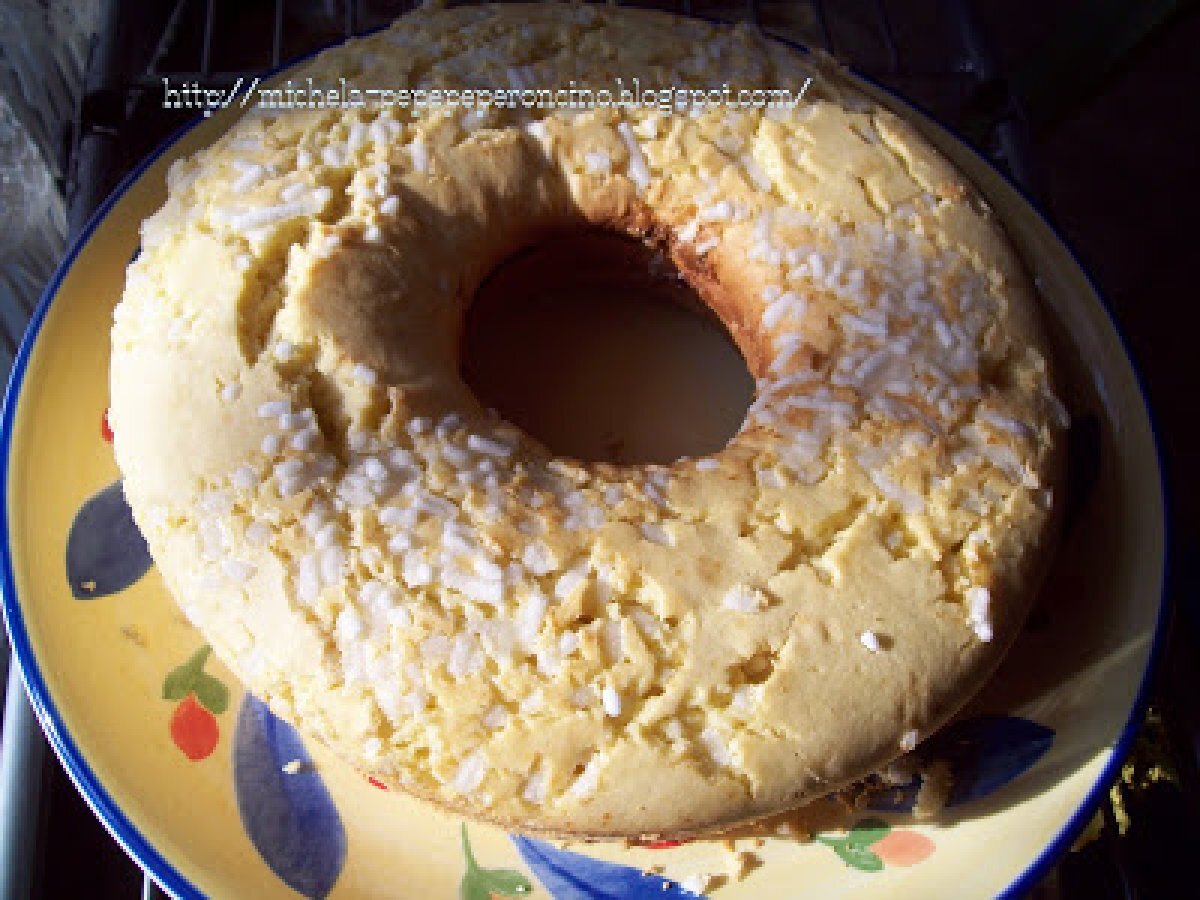 LA CLASSICA CIAMBELLA PER COLAZIONE IN FORNETTO. - foto 2