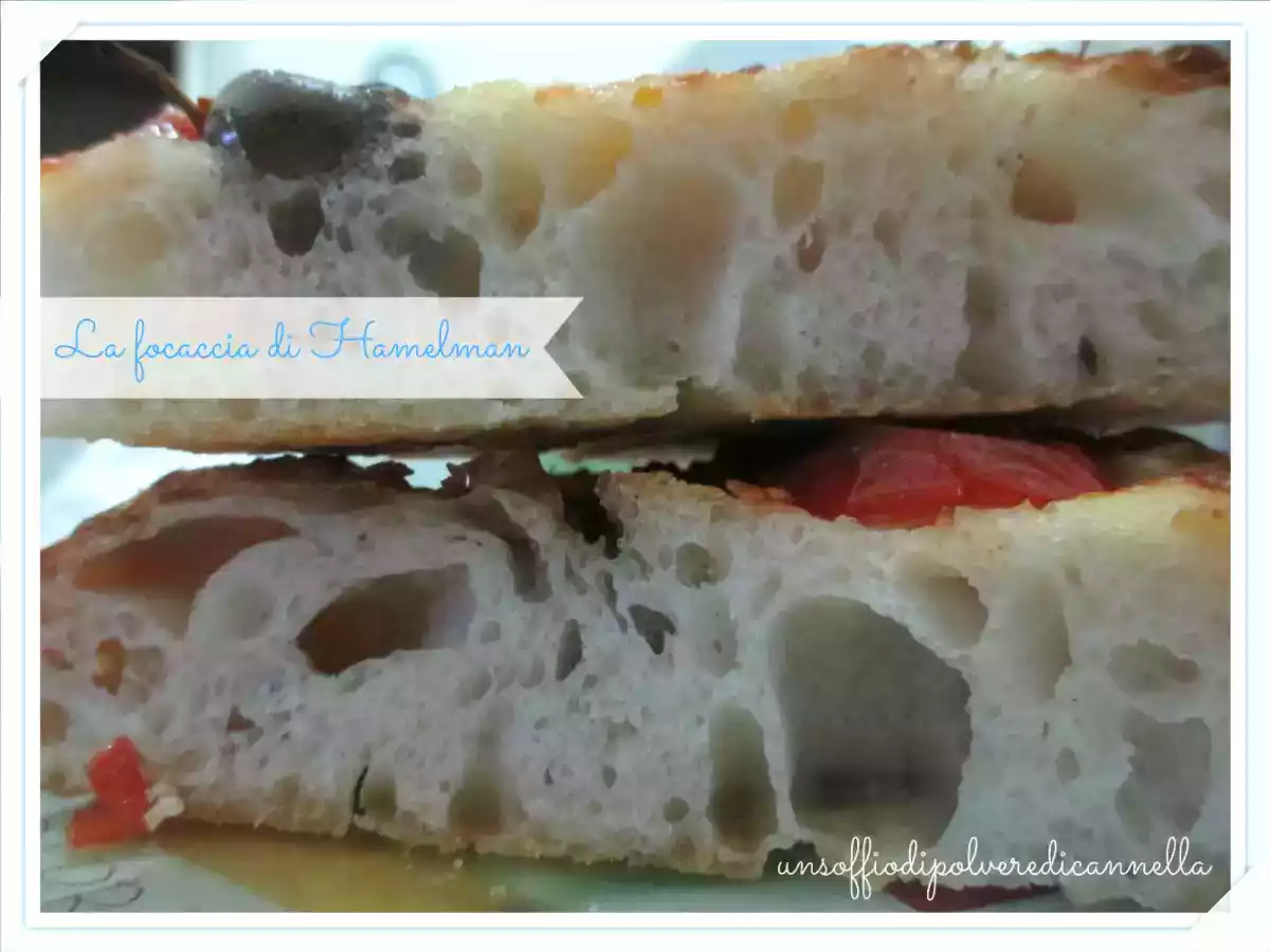 La focaccia ad alta idratazione di hamelman - foto 2